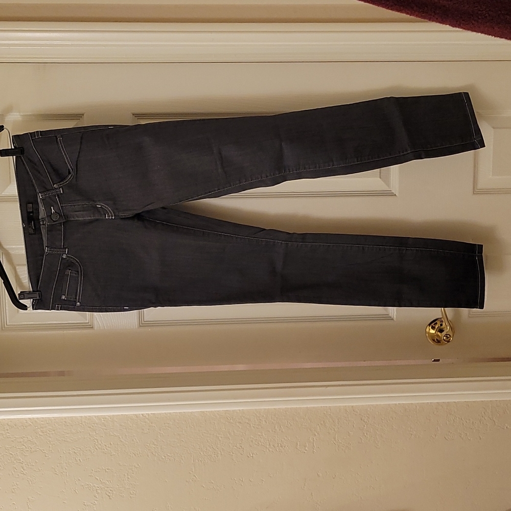 NWOT Prana Kayla Cut Dark Grey Mid Rise Sz 6